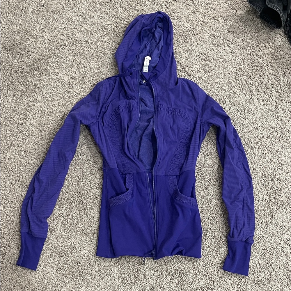 Lululemon Athletica Deep Purple Zip-Up Jacket